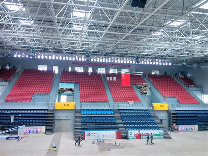 通州电厂体育馆网架加工